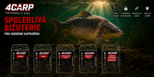 Rybářská bižuterie 4CARP – moderní kaprařina bez kompromisů