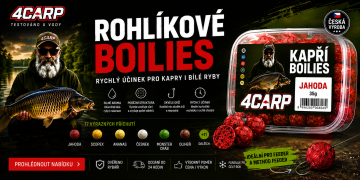 Jak chytat na rohlíkové boilies