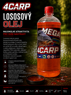 Lososový olej 1 l