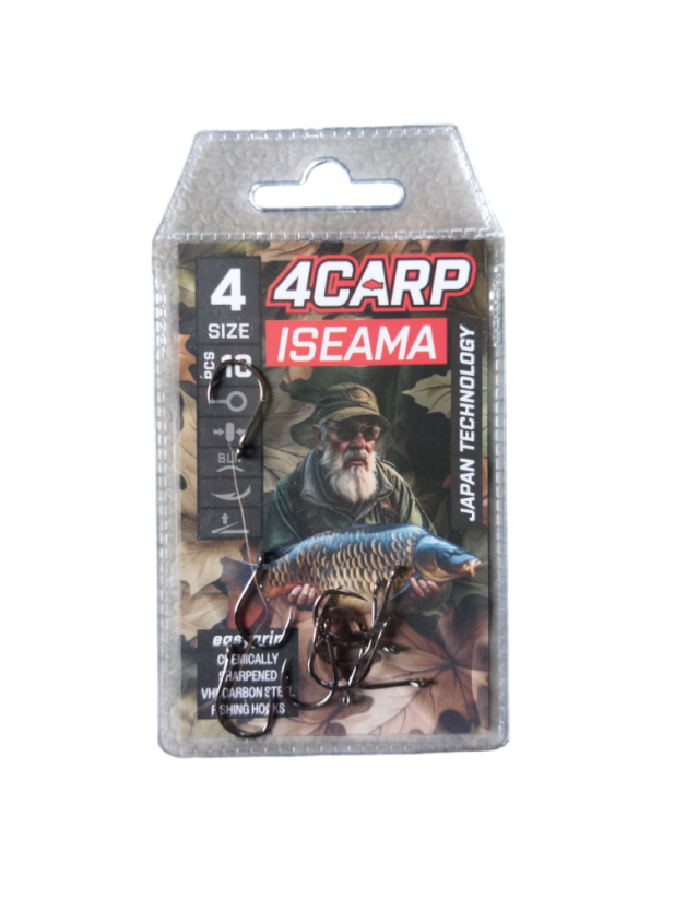 Háček Iseama s očkem Black Matt