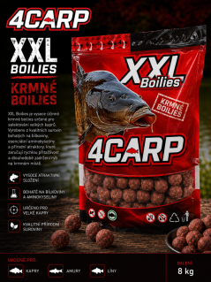 Krmné Boilies 4Carp 8 kg